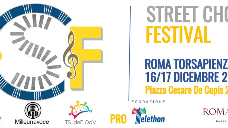 ROMA TORSAPIENZA STREET CHOIR FESTIVAL evento Telethon città di Roma 2023 (video)